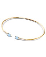 Bracciale Nanis Donna Dancing Azure in Oro giallo Acquamarina 0.73 Ct BS7-597 - BS7-597